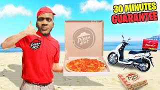 I Became A PIZZA DELIVERY BOY in GTA 5!