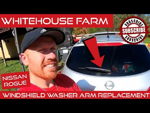 Nissan Rogue Rear Windshield Wiper Arm Replacement DIY!