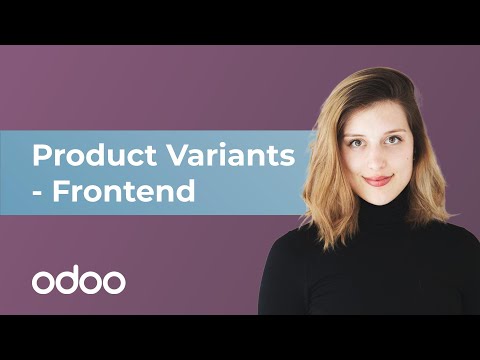 Product Variants - Frontend | odoo eCommerce