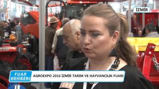 FUAR REHBERİ İZMİR TARIM FUARI 1. BÖLÜM 1. KISIM