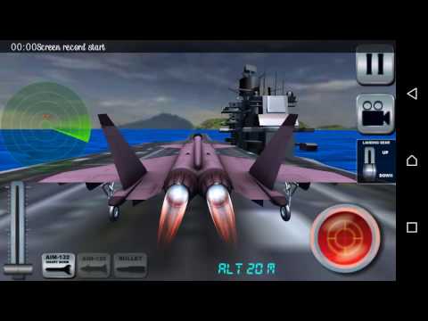 Air Plane Fighter 3D Video