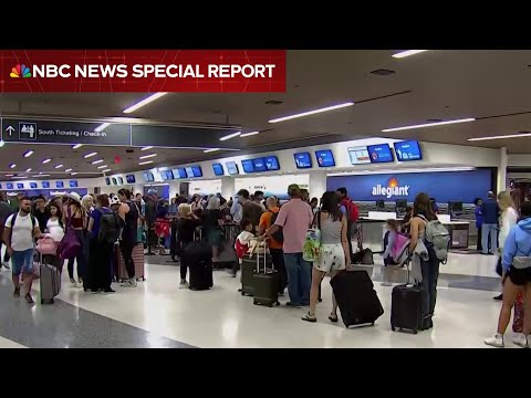 【即時新聞】微軟系統「全球大當機」造成各地機場一片混亂 (Special report: Major computer outages occur worldwide)