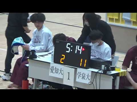 【大学バスケ】愛知学泉大学　対　愛知大学　第１回全日本大学バスケットボール新人戦　東海地区予選