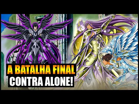Batalha Final: TENMA de PÉGASO vs ALONE HADES! Saint Seiya The Lost Canvas / Sempre Quis Saber