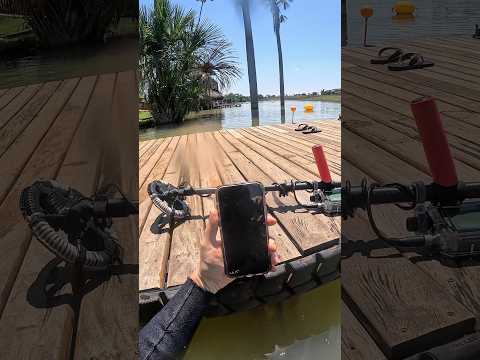 Resgate de iPhone perdido no Lago Santa Bárbara em Goiás. #resgate #mergulho #iphone #scuba