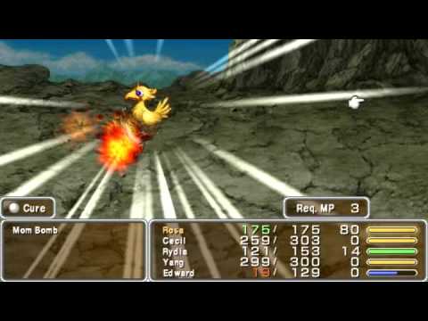 Let's Play Final Fantasy IV [PSP] Part 6 Explosions!