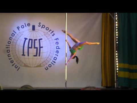 Venessa Clack - Womens Finalist - World Pole Sports Championships London 2012