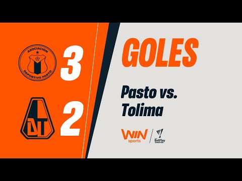 Pasto vs. Tolima (goals) | Liga BetPlay Dimayor 2025-2 | Matchday 1