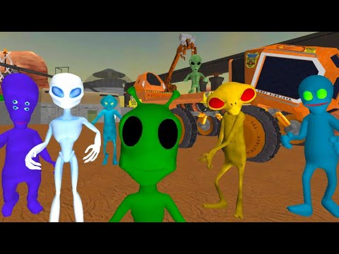 Neighbor Alien Mars Adventure: level 3