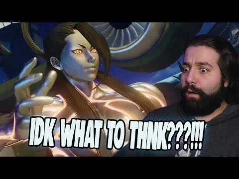I AM SO CONFUSED RIGHT NOW!!??? | Street Fighter V Seth? Reveal Trailer Reaction