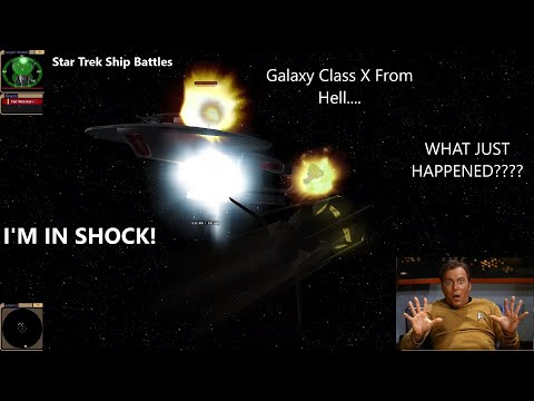 Galaxy Class X From Hell DEFEATED | What Just Happened? | Star Trek Ship Battle