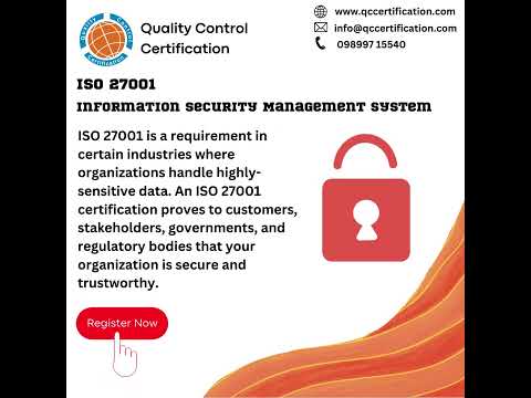 ISO 27001 2013 Certification Service