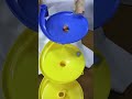 Two Marbles Race Wooden Slope Colorful Slope 2025 9 04 Marblesrace Marblerun Marblerace マーブル