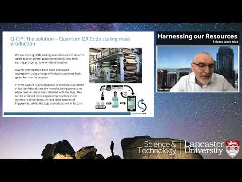 Fighting counterfeiting with quantum technology – Prof. Rob Young and Phillip Speed