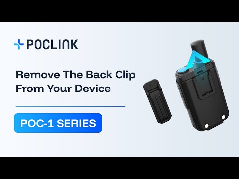 How to Remove the Back Clip from the Device?