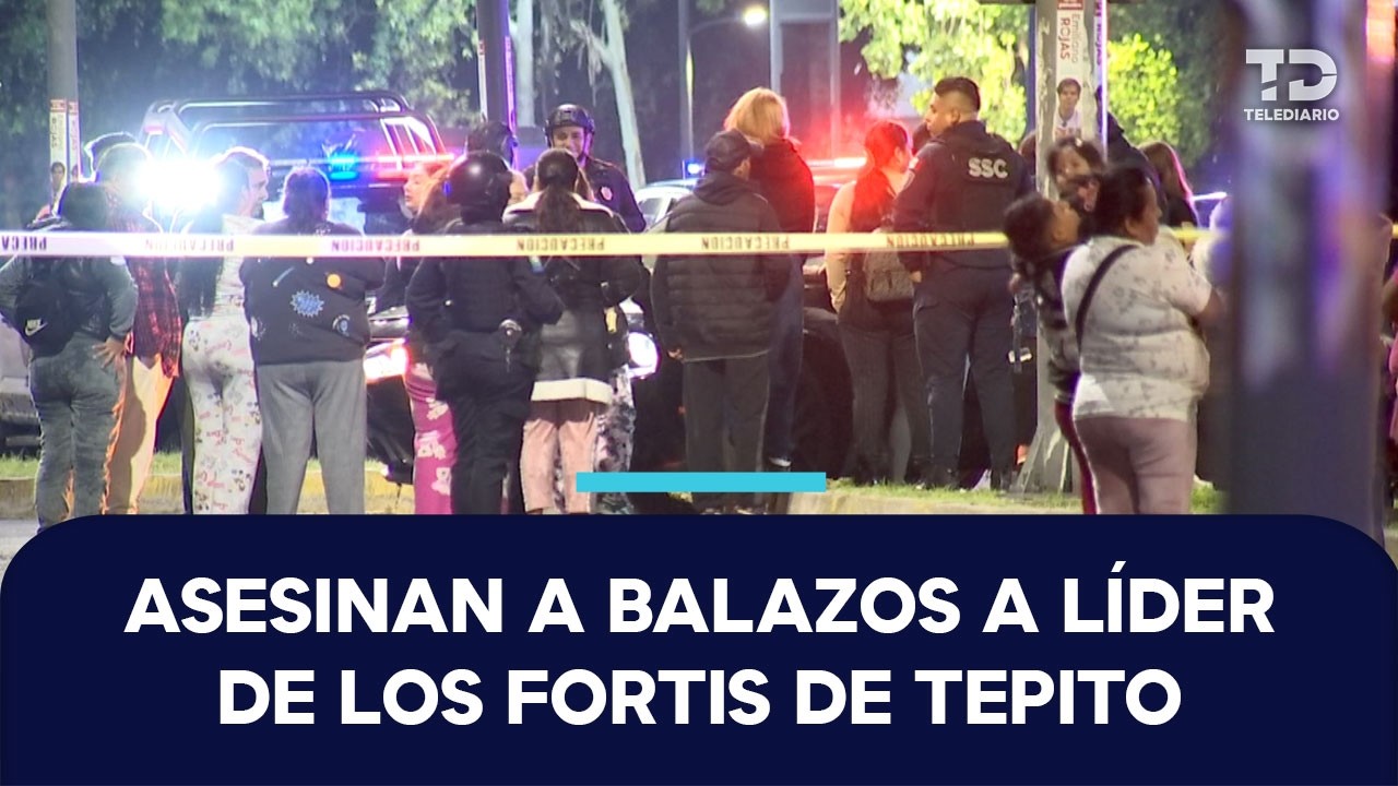 Matan a balazos a Luis, jefe de Los Fortis de Tepito, mientras conducía en calles de la col. Morelos