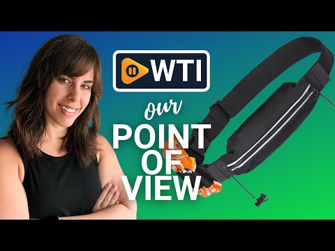 Reflective Running Race Bib Belt With Elastic Webbing - Lightweight Fits All Waist Sizes 30”-42” Running Belts for Women and Men for Marathon - WTI product video review