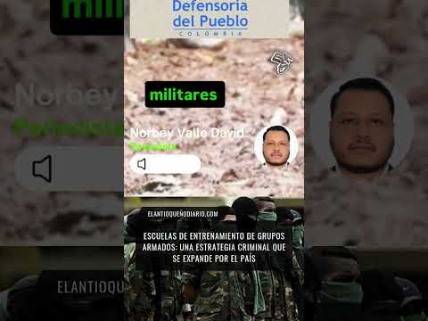 Escuelas de entrenamiento de grupos armados #colombia #noticias #news #medellin #bogota #cali