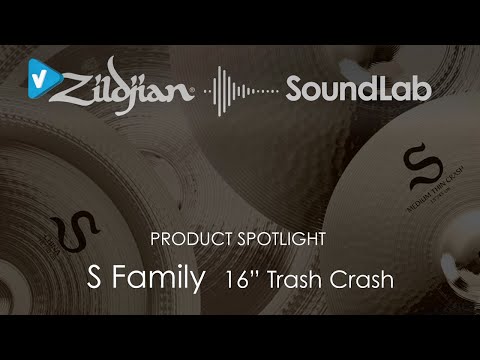#Zildjian Guide: 16" S Family Trash Crash - S16TCR