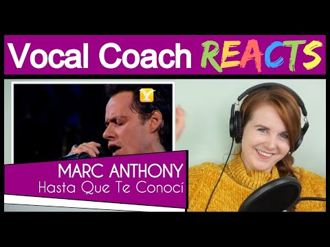 Vocal Coach reacts to Marc Anthony, Hasta Que Te Conocí, Festival de Viña 2009
