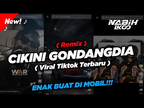 DJ CIKINI KE GONDANGDIA VIRAL TIKTOK!!! ( Nagaswara ) - Duo Anggrek ( Nabih Fvnky )