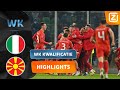 WAT HIER GEBEURT IS ONGELOFELIJK! ? | Italië vs Macedonië | Kwalificatie WK 2022 | Samenvatting
