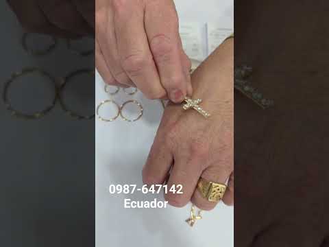 Joyeria en oro de 18k ley 750  Chordeleg.Azuay.Ecuador