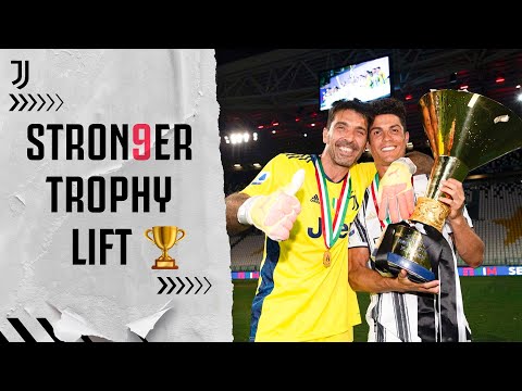 TROPHY LIFT | Juventus Celebrate Winning 9th-Straight Scudetto | #Stron9er