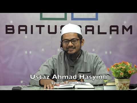 20190525 Ustaz Ahmad Hasyimi : Syarah Talbis Iblis