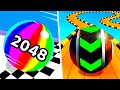 Ball Run 2048 | Sky Rolling Ball 3d - All Levels Gameplay Android,iOS - NEW MEGA APK UPDATE