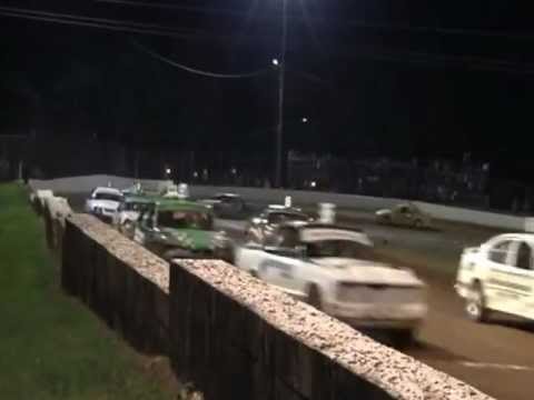 QUEENSLAND PRODUCTION SEDAN TITLE 40LAP FEATURE MOTHAR MOUNTAIN SPEEDWAY 23/3/2013.