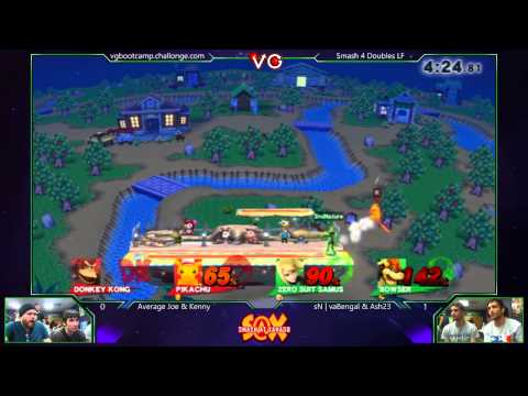 S@X Monthly - sN | vaBengal & Ash23 Vs. Average Joe & Kenny - Doubles LF - Smash 4