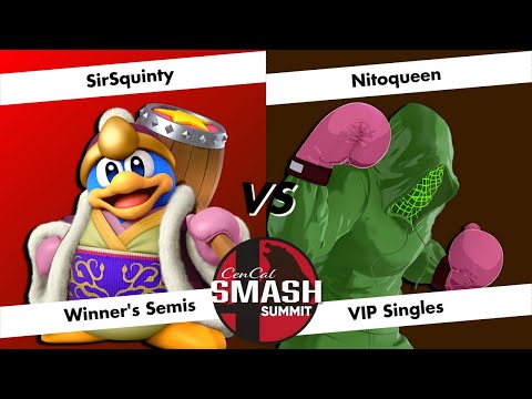 CenCal Smash Summit - VIP Singles - Winner's Semis - SirSquinty (King D3) vs Nitoqueen (Little Mac)