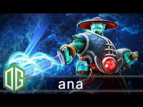OG.Ana Storm Spirit Gameplay - Ranked Match - OG Dota 2.