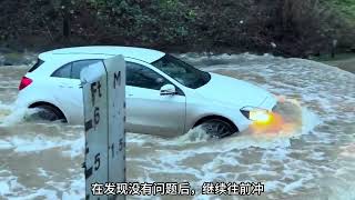 Europeans don't slow down when driving in puddles. Is it because no one teaches them, or is it com