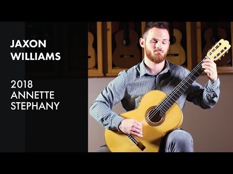 Johanson Prelude 14 - Jaxon WIlliams plays 2018 Annette Stephany