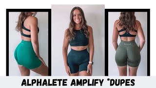 ALPHALETE AMPLIFY DUPES | Celer Reiew + Try On