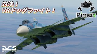 【DCS World】全員VRで1v1！PvPドッグファイト対決！【Pimax】