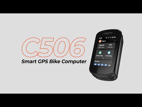 Dviračio kompiuteris Magene C506, GPS video