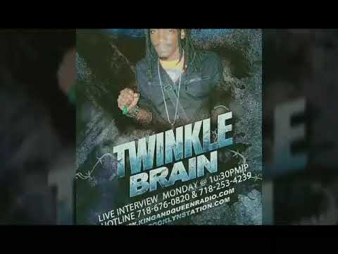 Twinkle brain live phone interview- 2018 on kingandqueen radio
