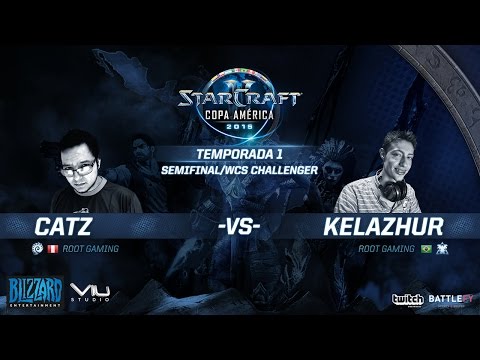 [ES]CatZ x Kelazhur - J3 - SC2 Copa America Semifinals 2015 / WCS Challenger