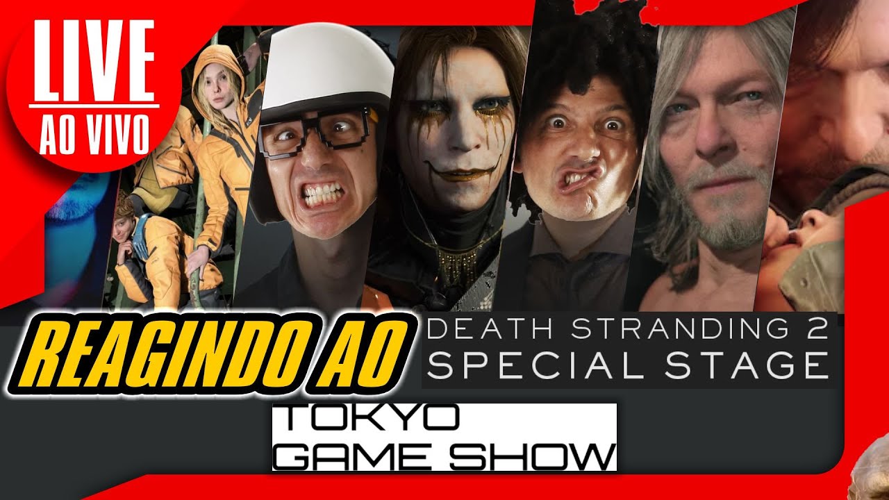 Reagindo ao Palco Especial do DEATH STRANDING 2 TOKYO GAME SHOW 2024 #deathstranding2