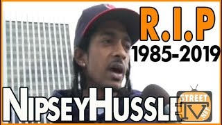 Nipsey Hussle throwback interview from February 2009, never seen footage.