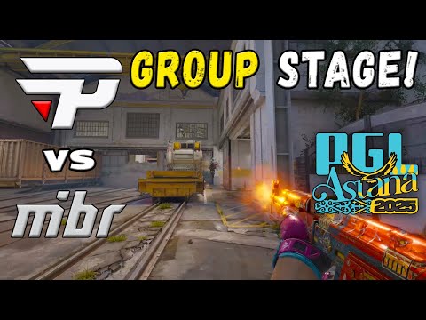 LOSER IS OUT! MIBR vs paiN – HIGHLIGHTS - PGL Astana 2025 | CS2