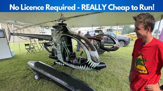Build Flying Hours FAST - Cheap Ultralight Mosquito Helicopter