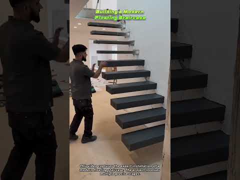 Building a Modern Floating Staircase