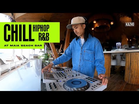 CHILL HIPHOP AND R&B | LIVE SET BY DJ KAZHO | AT MAIA BEACH BAR | TYGA, JUNG KOOK, LILNAS X AND MORE