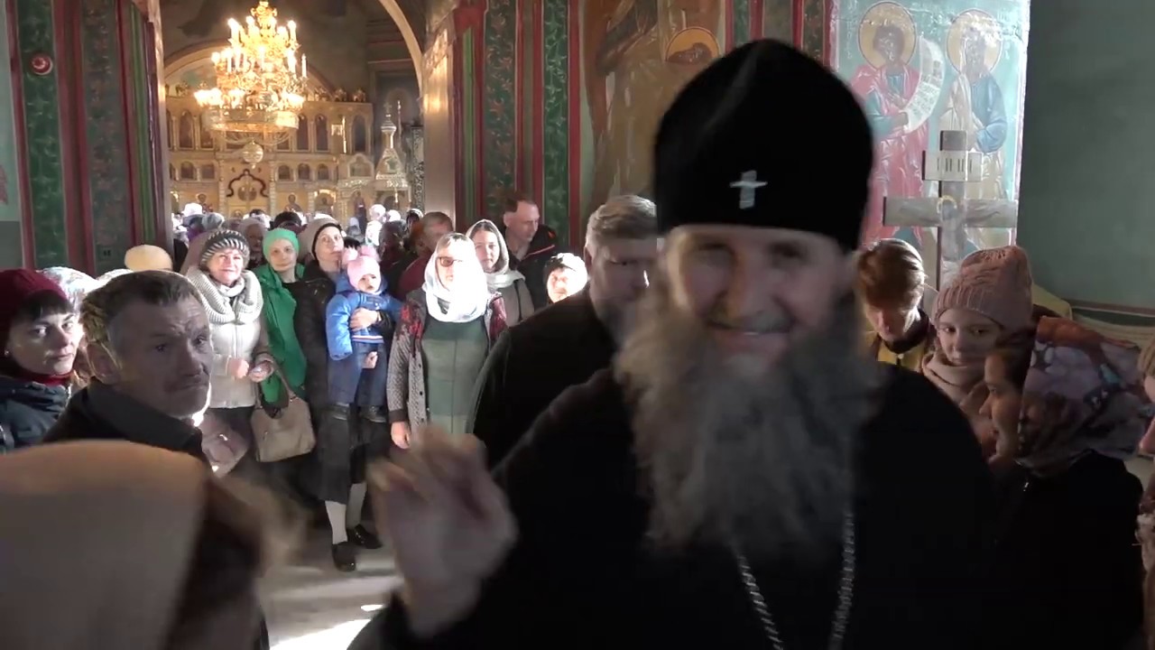 Литургия в соборе Александра Невского, Курган