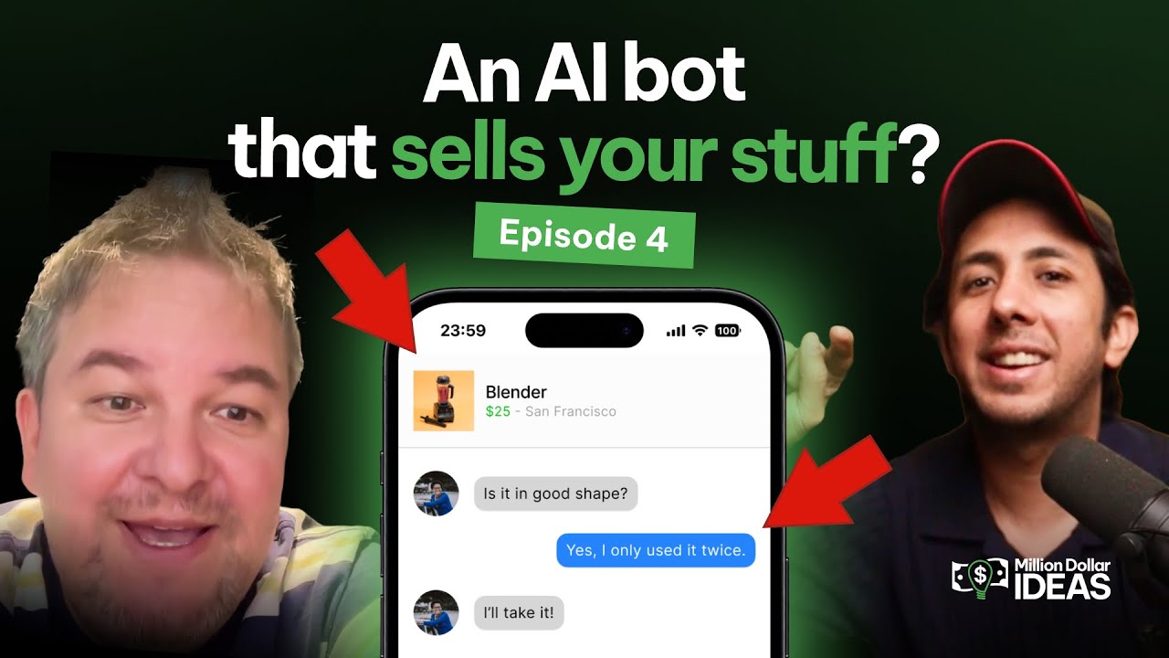 [Episode 4] How bout an AI bot that sells your stuff on FB Marketplace?