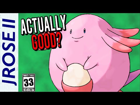 Can You Beat Pokemon Red/Blue with Just a Chansey?